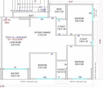 Om Developers Kedar Luxuria 2D 1