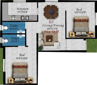 Four Zelda Square 2D 2