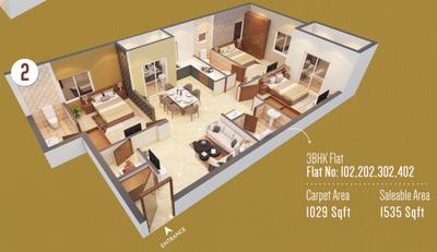 Shree Ganesh Rashmi Enclave II 3D 1