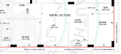 Nilkanth Heights B 2D 2