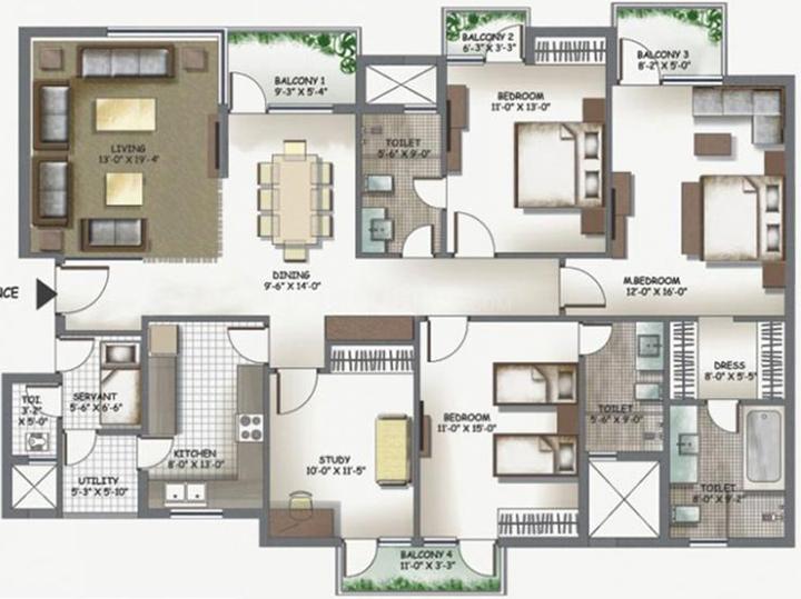 The Antriksh Overseas Apartments - Image 3