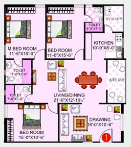 Gauthami MCG Residency 2D 2