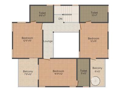 Aashrita Anandleela 2D - First Floor 2