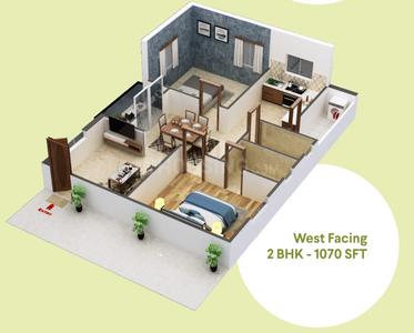 JK Platinum Heights 3D 1