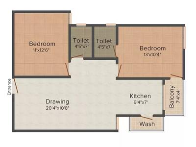 Parshv Housing Dham 2D 2