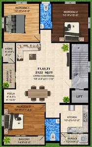 GS Shreyas Flats 2D 1