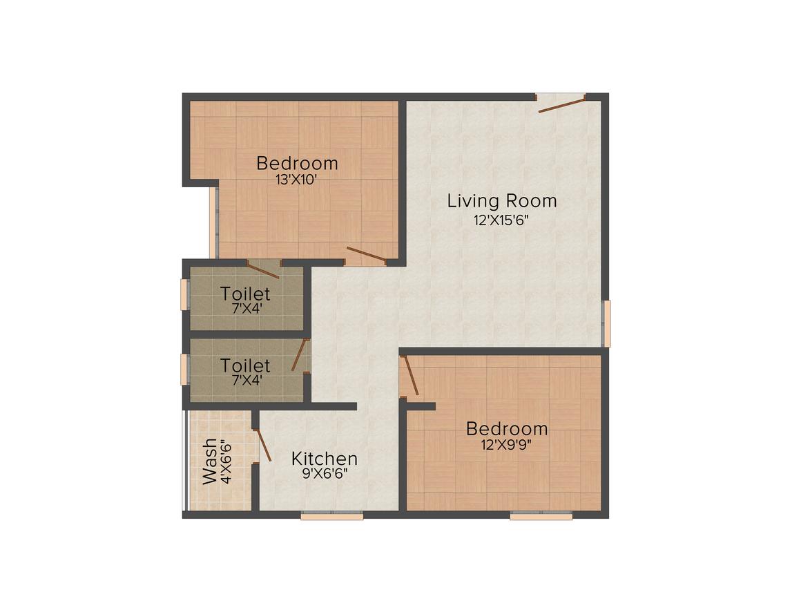 EAPL Sri Tirumala Flora Floor Plan Nagole, Hyderabad