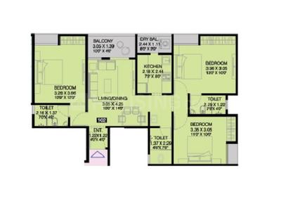 Shalimar And Pinnacle Prakruti Palladium Phase 2 2D 1