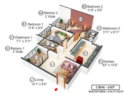 Sai Prasad Phase 1 3D 2