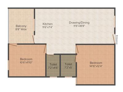 Akriti Residency 2D 2