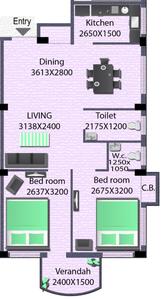 Poddar Usha Gardens 2D 2