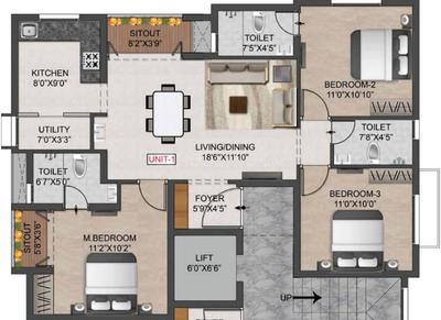 Oak View 2D 1