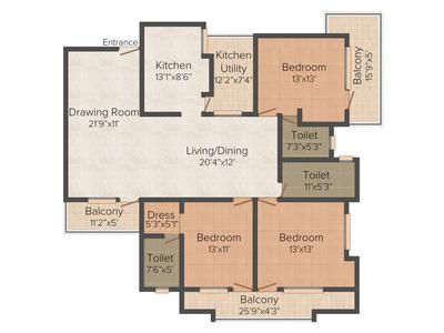Biltech Surya Vihar Towers 2D 1