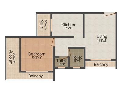 Dhara Residency 2D 2