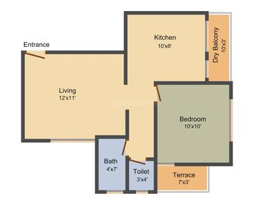 RMT Shiv Pushpa Heights  2D 3