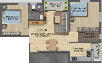 SAS Royal View 2D 2