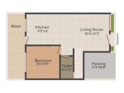Aditya Pushti 2D - Ground Floor 2