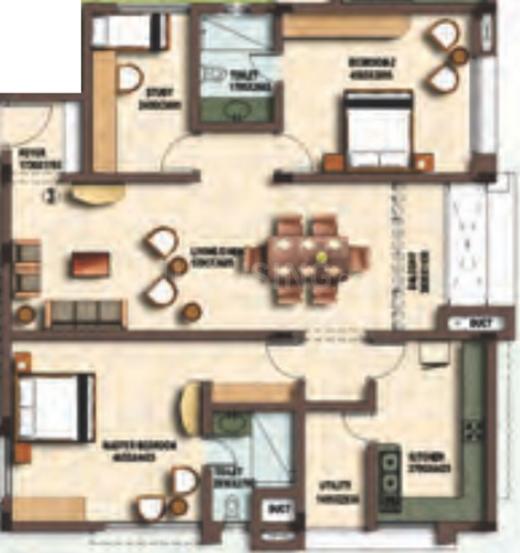 Coromandel Coral Cascade Floor Plan Pallikaranai, Chennai