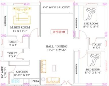 Harshith Heights 2D 1