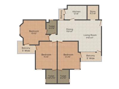 Gallery Cover Pic of Gillco Heights Extension Apartments