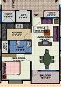 Sai Leela Apartment 2D 1
