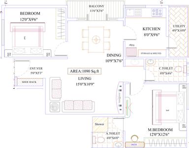 INA Vishnu Vihar 2D 1