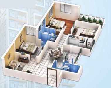 Tapoban Park View Tower 3D 1