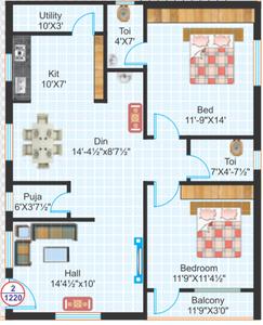 Akruthi Srinivasam 2D 2