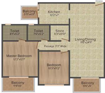 Tata Value Homes New Haven Bahadurgarh 2D 1