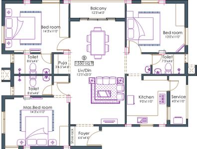 Pushkar Royale Nalantha 2D 1