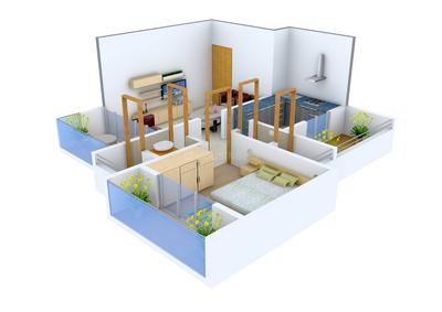Shree Krupa Harsh Neel Residency 3D 1