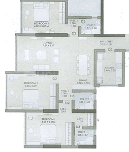 Vardhman Enclave Phase 1 2D 2