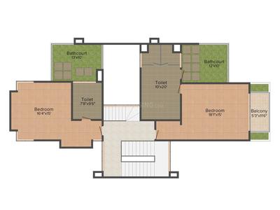 Shrem June Meadows 2D - Upper Floor 1
