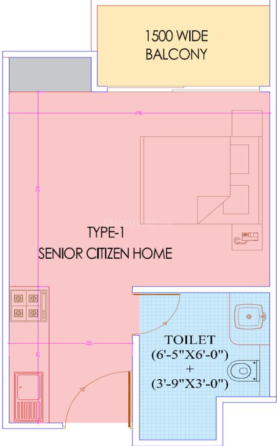 Supertech Senior Citizen Homes Floor Plan Surajpur, Greater Noida