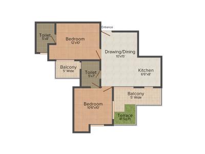Amrapali Courtyard 2D 1