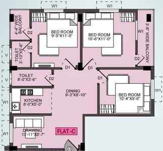 Usha Apartment 2D 3