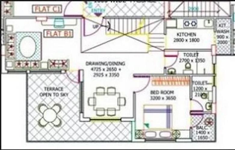 Shrachi Greenwood Sonata Floor Plan Rajarhat, Kolkata