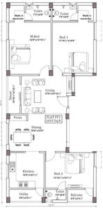 MS Charan Flats 2D 1