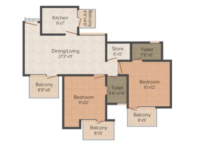 Maxheights Metro View 2D 1