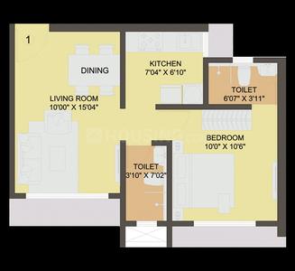 Gallery Cover Pic of Ratnaakar Aventus Heights Wing A And C