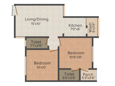 Vraj Sardar Heights 2D 1