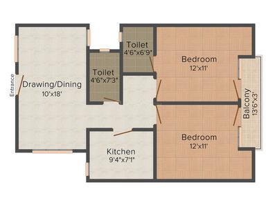 Paras Elegance Apartment 2D 1