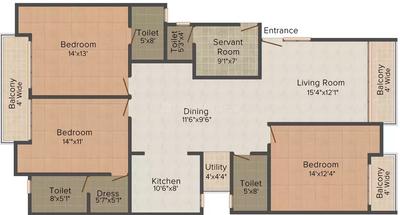 Mansarovar Apartment 2D 3
