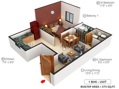 The Nest Gaura 3D 1