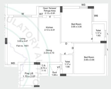 Amrut Nirali Heights 2D 1