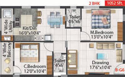 Aakruthi Aura Springs 2D 1