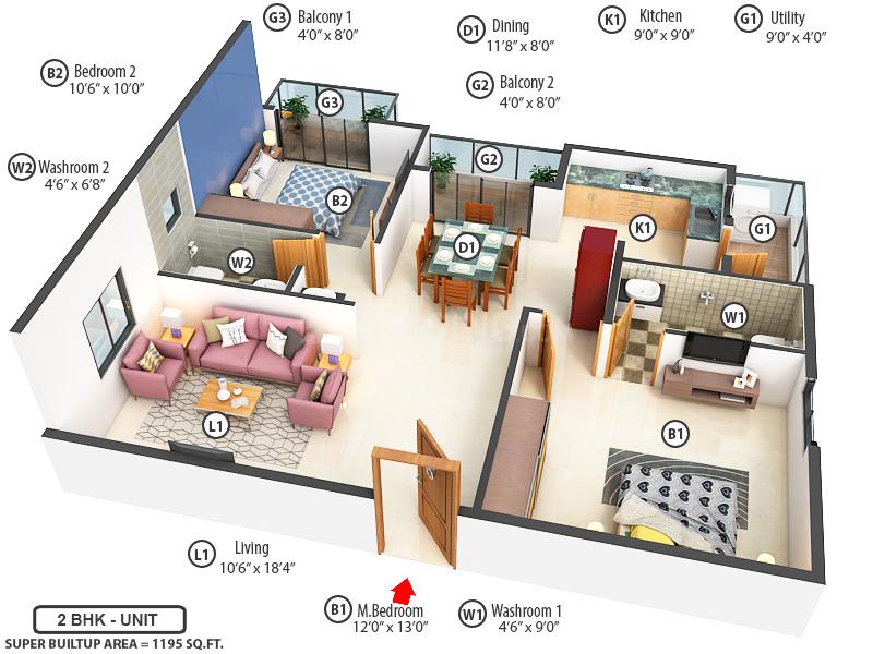 United Dream City in Whitefield, Bangalore - Price, Reviews & Floor Plan