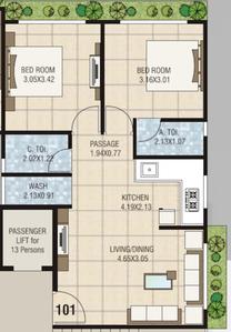 Samor Residency 2D 1