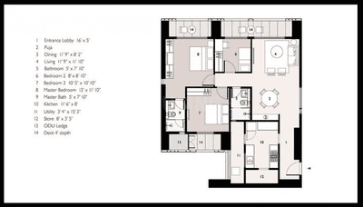 Lodha New Cuffe Parade Lodha Enchante 41st To 45th Floor 2D 1