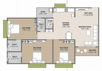 Saral Heights 2D 1